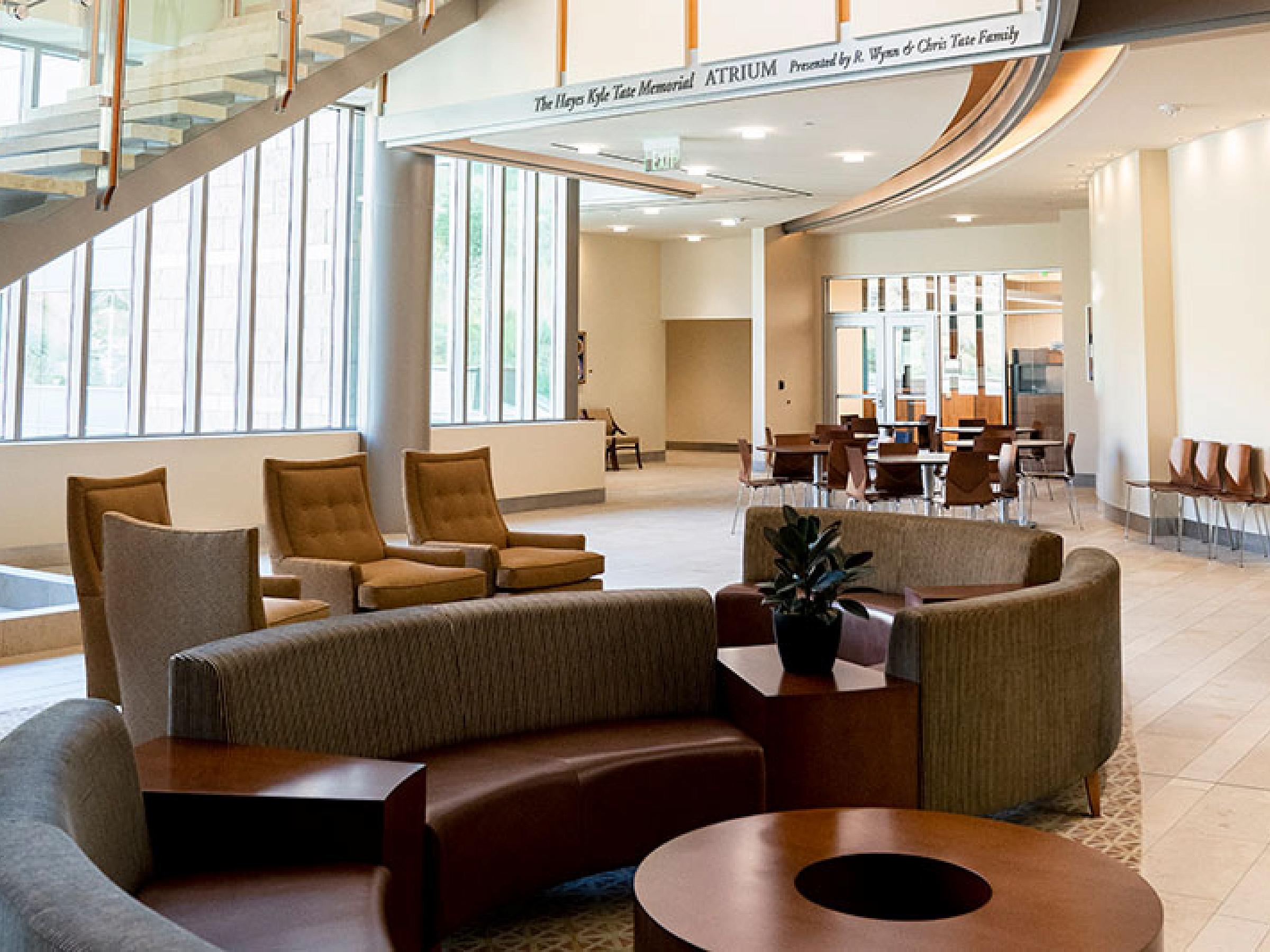Hayes Kyle Tate Memorial Atrium presented by R. Wynn & Chris Tate Family