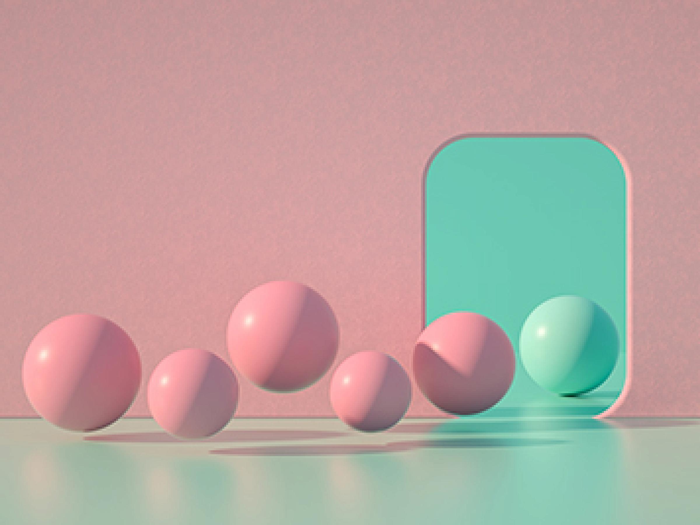 Balls and door