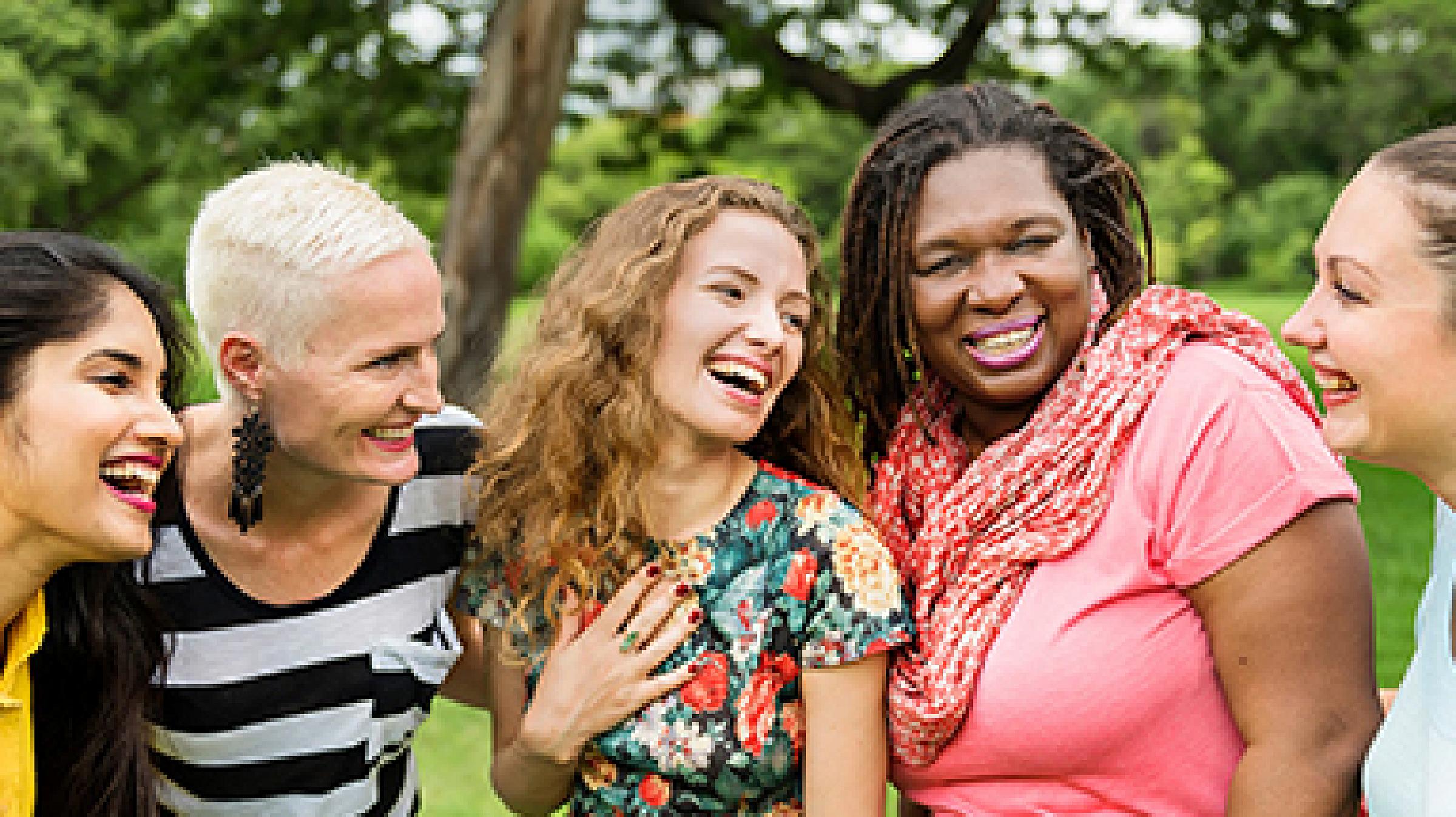 Five Women Laughing