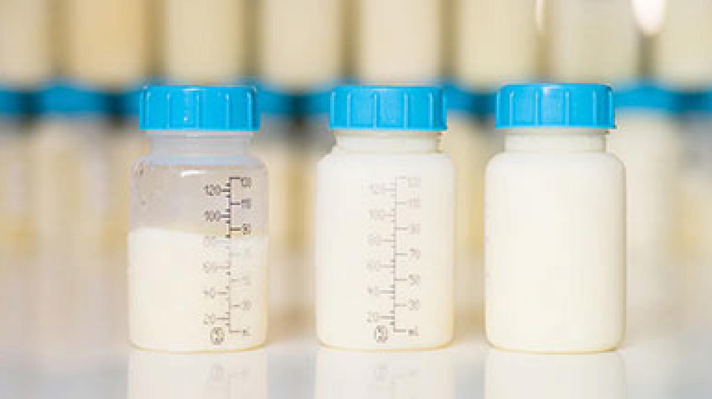 Bottles for mother's milk storage
