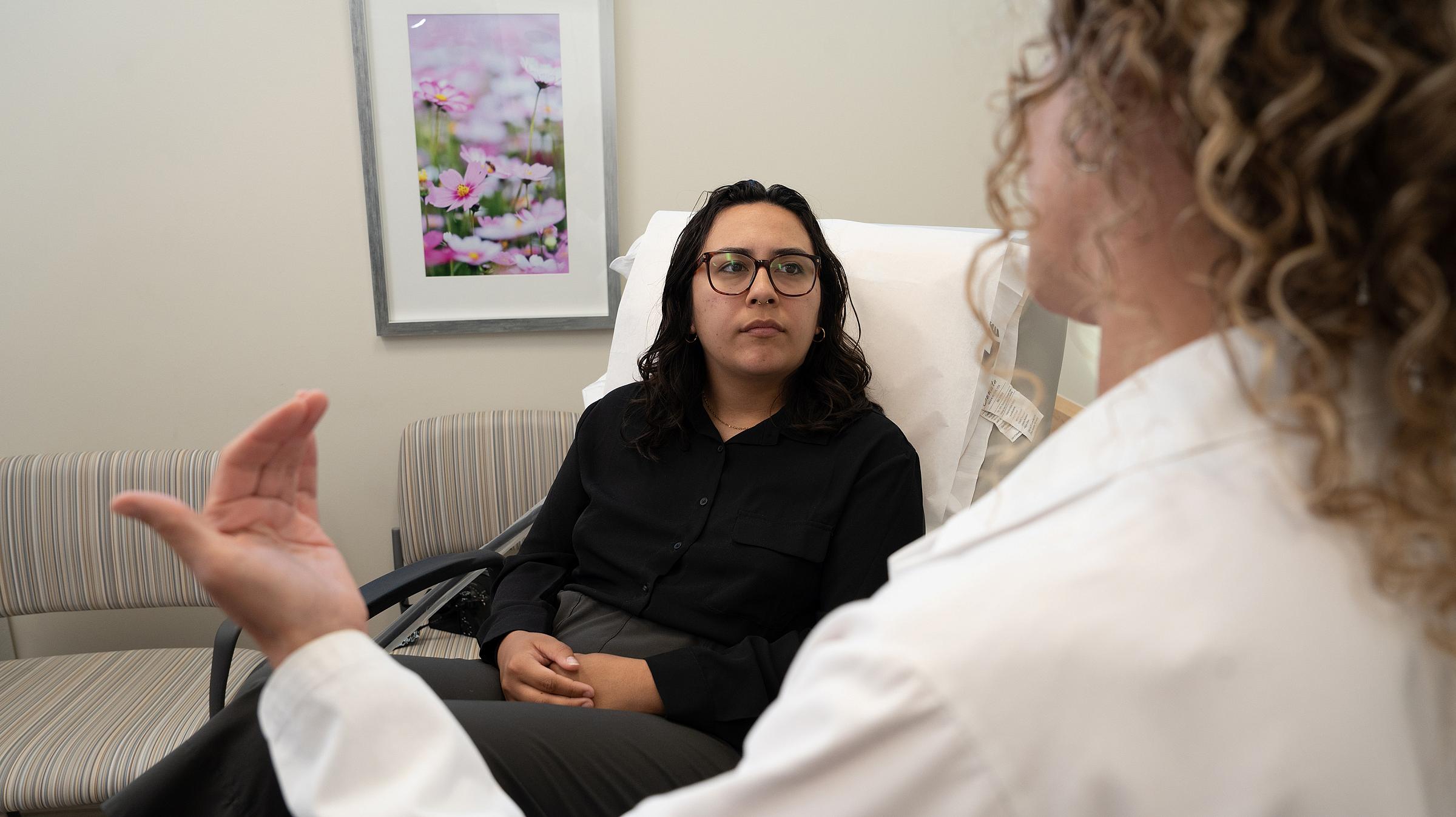Postpartum patient with U of U Health doctor