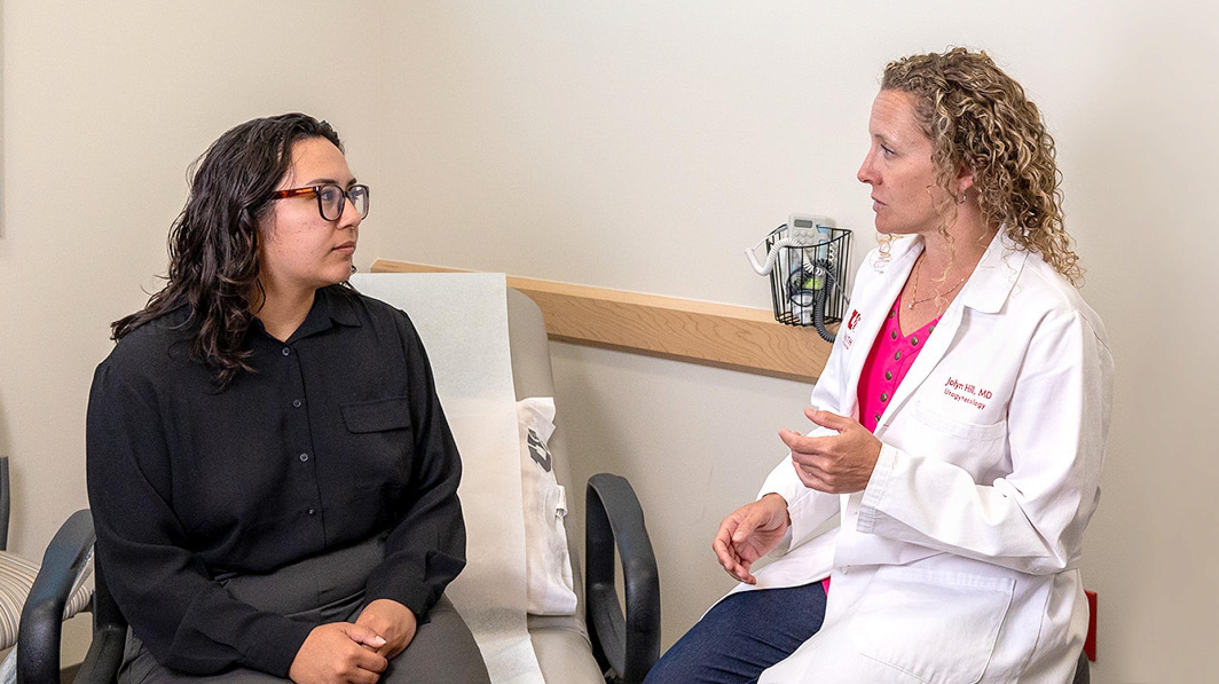 Patient and U of U Health doctor